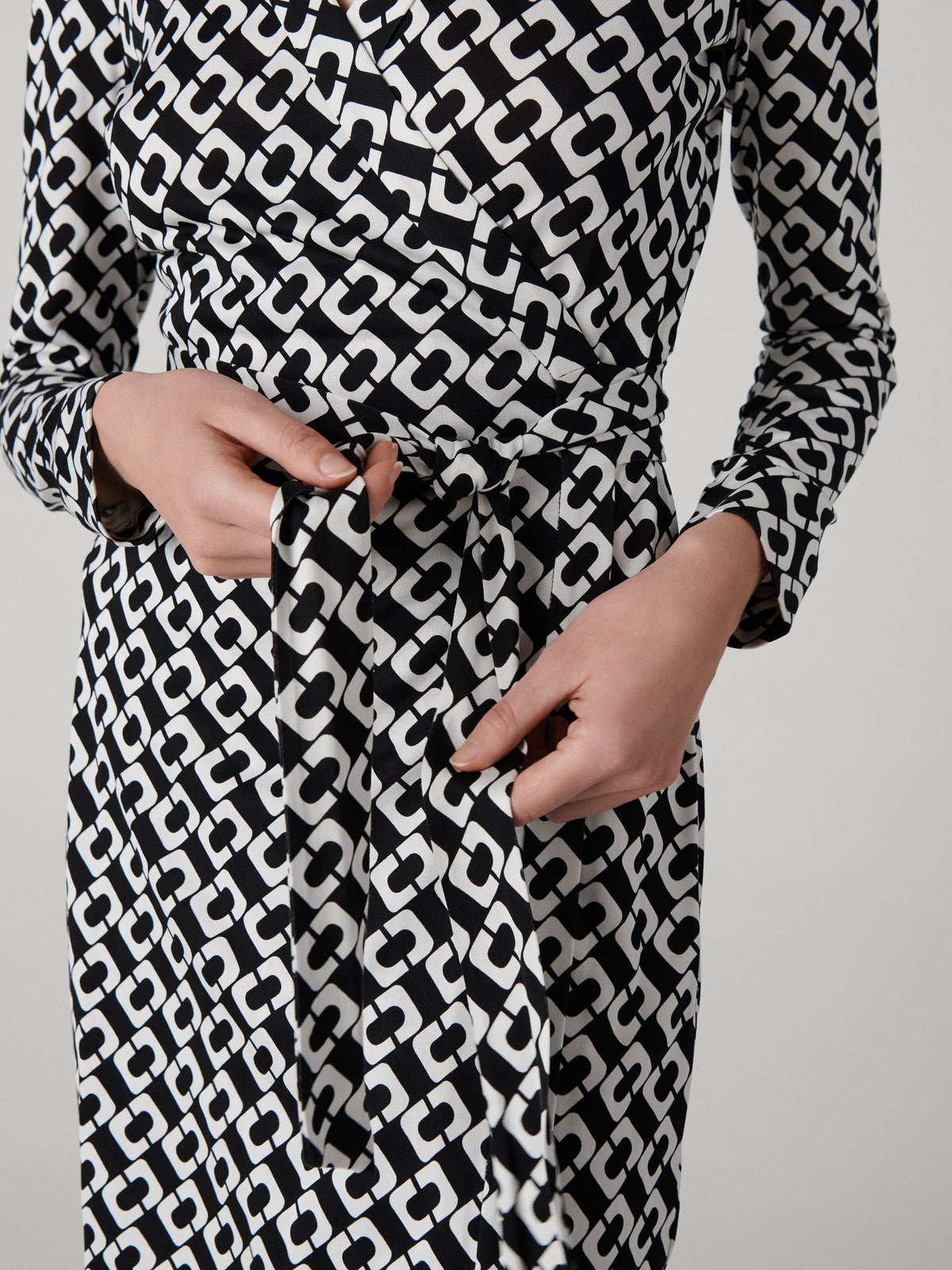 Jeanne Silk Jersey Wrap Dress