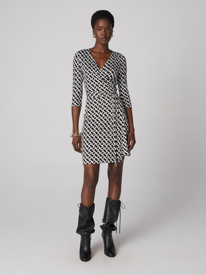 Julian Silk Jersey Wrap Dress