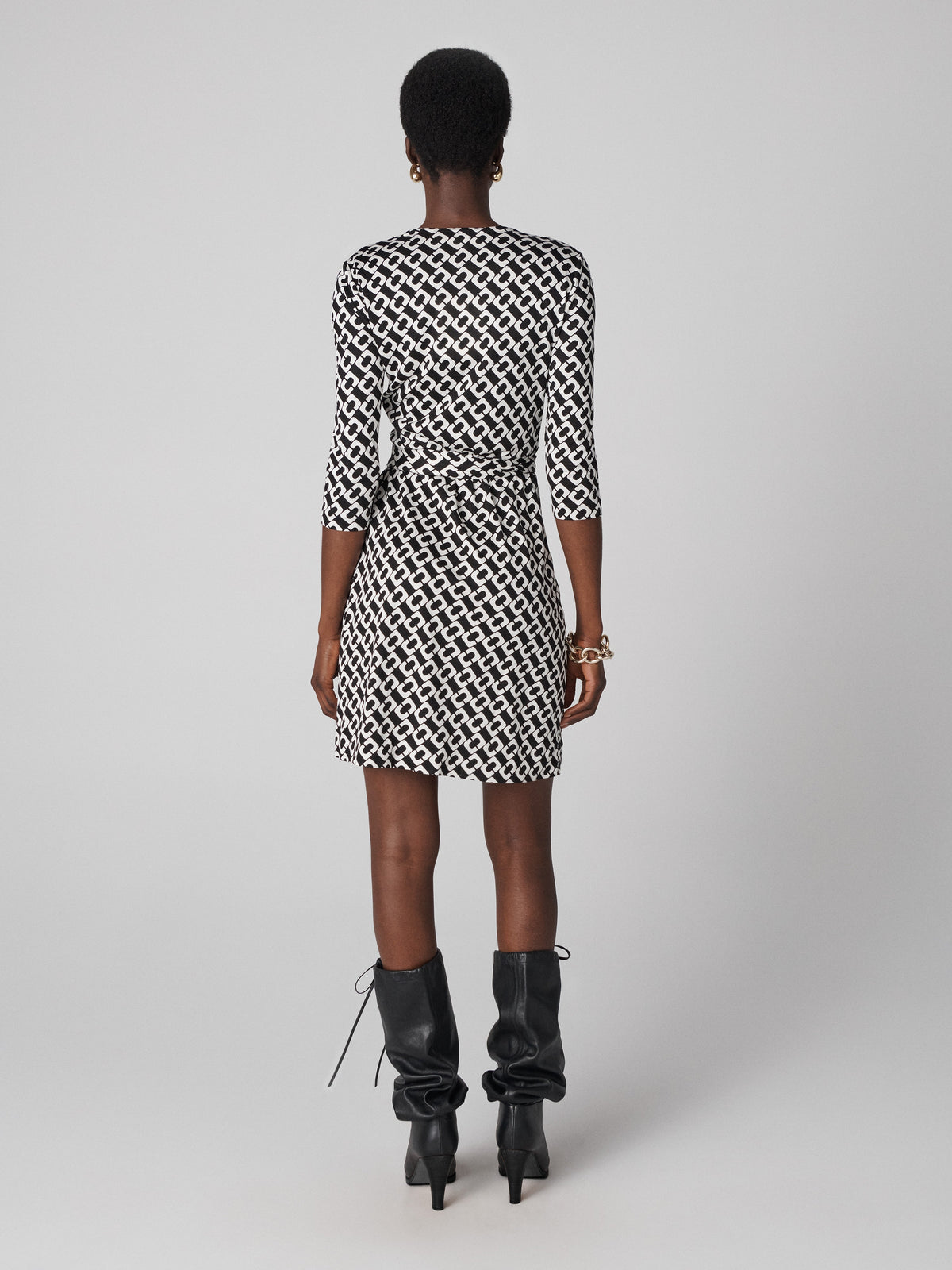 Julian Silk Jersey Wrap Dress