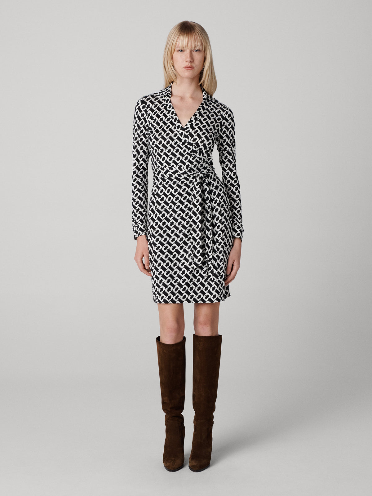 Jeanne Silk Jersey Wrap Dress